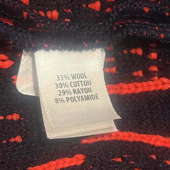 St. John 2 Pc Blue Knitted Wool Blend Dress w/Matching Long Jacket Sz 16 - Picture 4 of 17